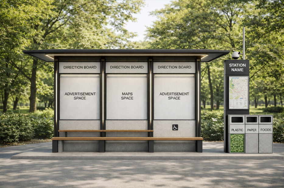 Halte Bus Medan - Proyek M&E Optima Engineering